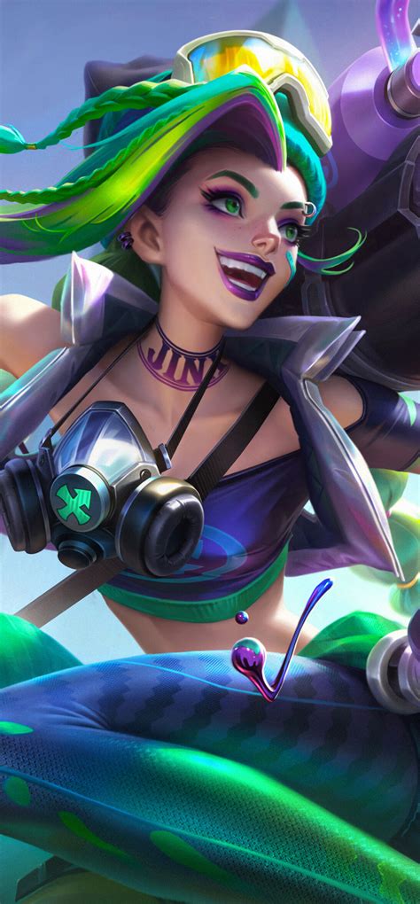 Jinx League Of Legends Splash Art