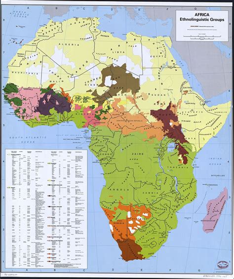 Khoisan People Map