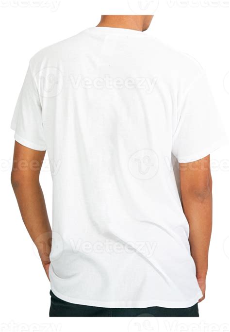 Man In White T Shirt On Isolated Background 11842056 Png