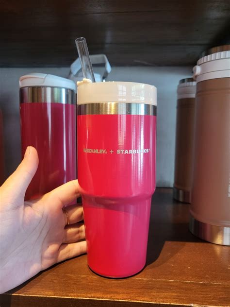 Starbucks Stanley Tumbler Pink On Carousell