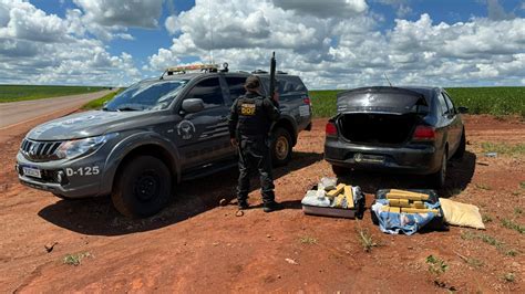 Homem que seguia para MT drogas é preso pelo DOF em Ponta Porã