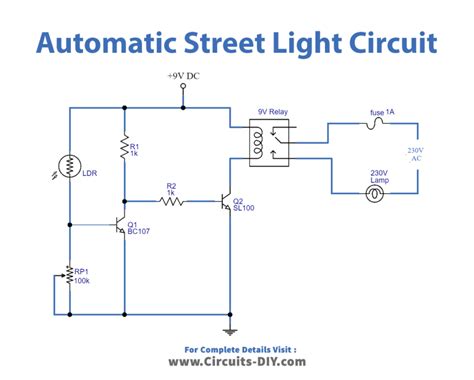 Automatic Street Light Control Using Arduino Circuit Diagram