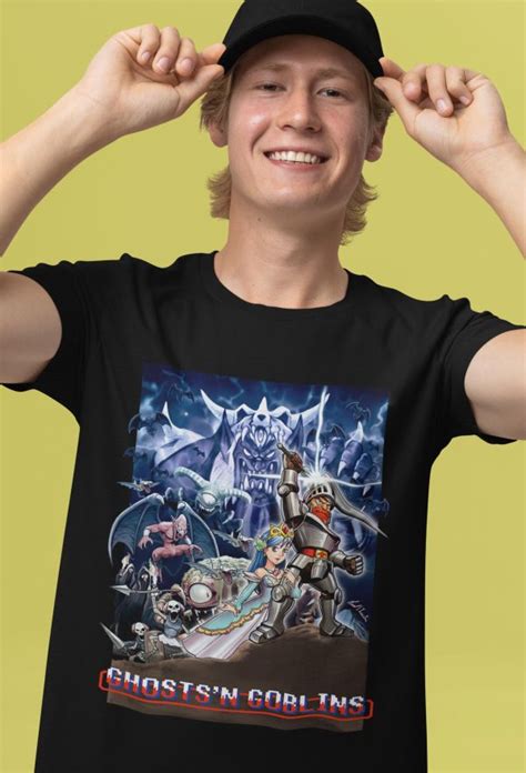 CAMISETA UNISEX GHOSTS N GOBLINS GEN 7 STYLE Applehead