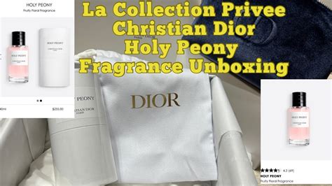 La Collection Privee Christian Dior Holy Peony Fragrance Unboxing Dec