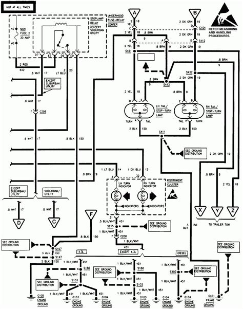 Tail Light Wiring Diagram For A 1992 Chevy Silverado 1500 20