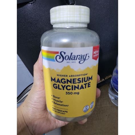 Jual Solaray Magnesium Glycinate Mg Vegcaps Shopee Indonesia