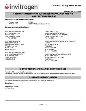 Fillable Online British English Thermo Fisher Scientific Fax Email