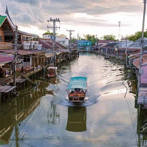 Excursion au marché flottant d Amphawa