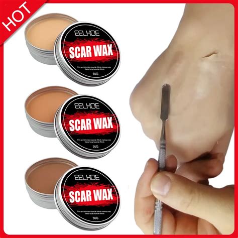 Pcs Halloween Blood Fake Wounds Scars Wax Bruises Faux Pumpkin Body