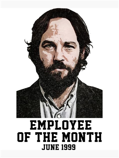 Employee Of The Month Poster For Sale By Suppclothes Redbubble