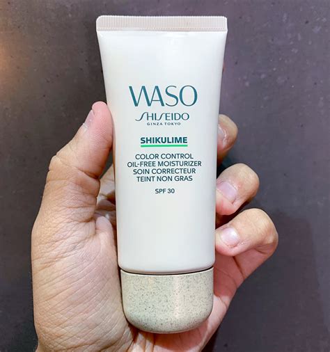 Resenha: hidratante Shiseido Waso Shikulime Color Control Oil-Free FPS ...