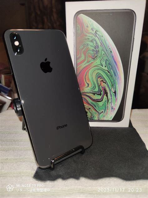 Iphone Xs Max Space Gray 256 Gb Docomo メルカリ