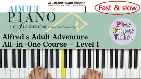 Amazing Grace P Faber Adult Piano Adventure All In One Course