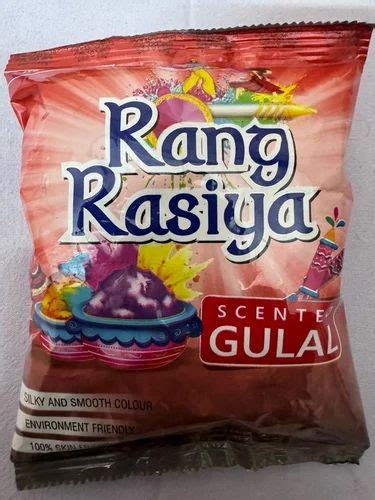 Multicolor Non Toxic Color Rang Rasiya Perfumed Gulal Packaging Type