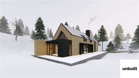 Cabin Design Unbuilt Studio Architectural Visualization Lumion 3d