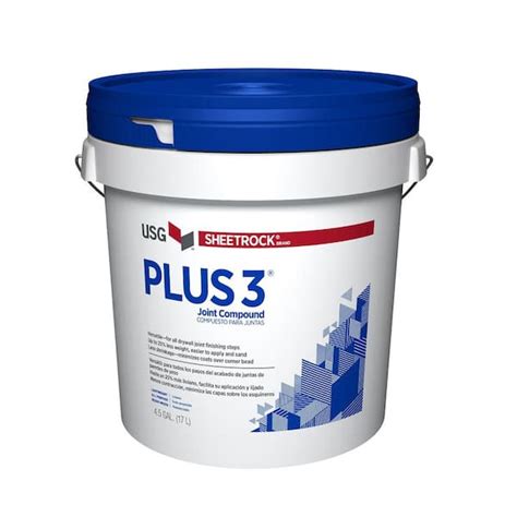 USG Sheetrock Brand 4 5 Gal Plus 3 Ready Mixed Joint Compound 381466