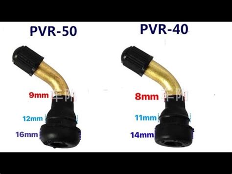 Electric Bicycle Tubeless Valve Stem Sizes JATMA PVR 40 PVR 50 YouTube