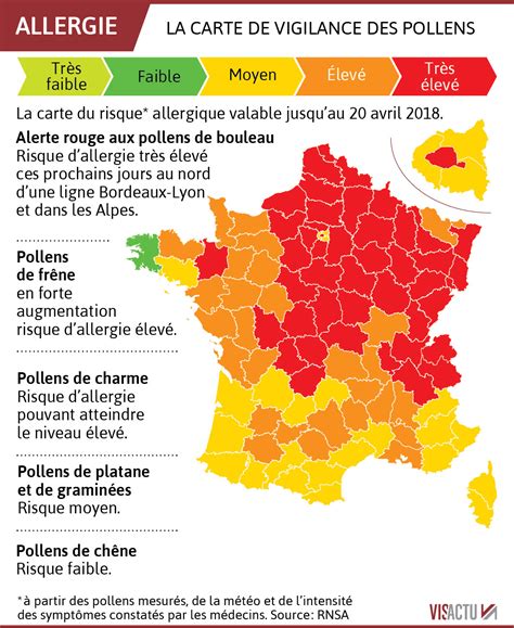 SANTÉ Allergie aux pollens de bouleau la moitié de la France dont l