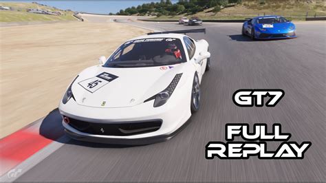 Gran Turismo 7 Full Replay Ferrari 458 Italia Gr 4 WeatherTech