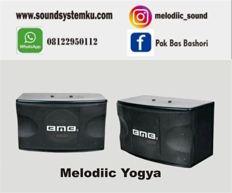 Speaker Pasif Inch Bmb Grosir Audio Perlengkapan Sound System