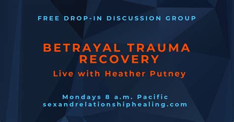 Path To Betrayal Trauma Recovery Sex And Relationship Healing