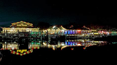 Murrells Inlet Waterfront With Holiday Lights Dave Morin Flickr