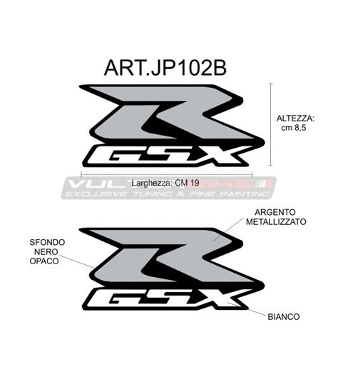 Suzuki GSX R 600 750 1000 Stickers Vulturbike