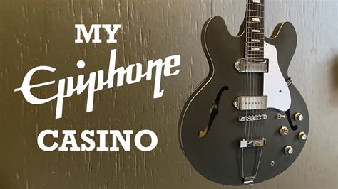 My 2021 Epiphone Casino Review/Demo - YouTube