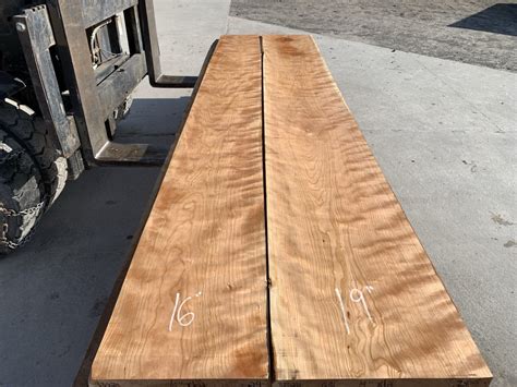 Wide Curly Cherry Lumber Set 33024 6 4 6 Pcs 11 12 Irion Lumber Company