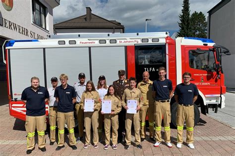 3 Mal Feuerwehrjugend Leistungsabzeichen In Gold Bei Feuerwehr St