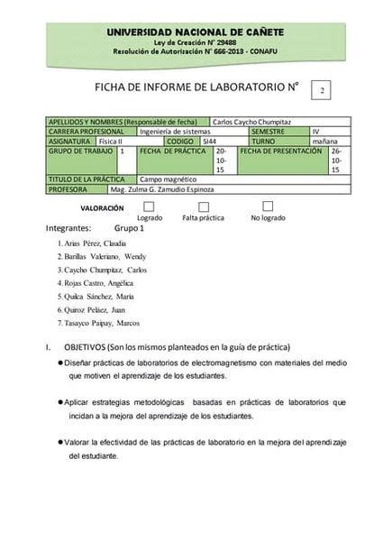 Ficha Informativa Del Rio Cañete