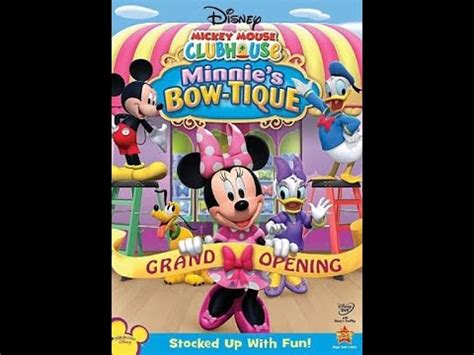 Mickey Mouse Clubhouse Minnie S Bow Tique Dvd Overview Youtube