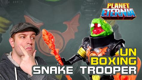 Unboxing Snake Trooper MotU Origins PlanetEternia YouTube