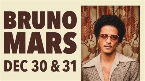 Bruno Mars To Headline New Years Eve At Park Mgm In Las Vegas