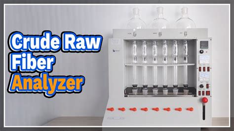 Crude Raw Fiber Analyzer Laboao Youtube