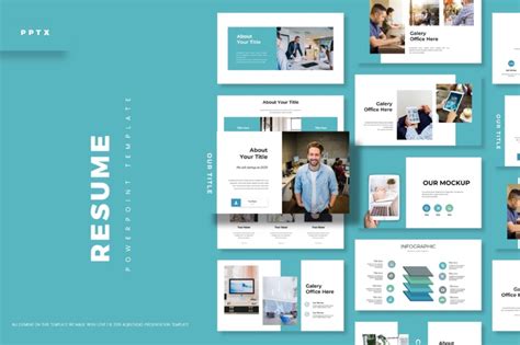 30 Best Creative PowerPoint PPT CV Resume Templates (2021)