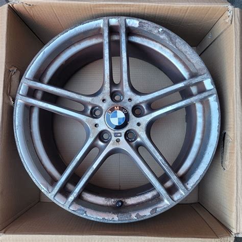 Genuine Bmw 19 3 Series M Sport 313m Rear Alloy Wheel 9jx19 E90 E92 E93 6737648 Ebay