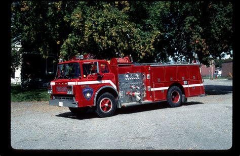 Photo Sturgeon Falls Ont Canada 1975 Ford C Thibault Pumper Canadian