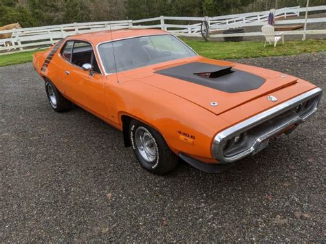 1972 Plymouth Roadrunner Gtx 440 6 Classic Plymouth Road Runner 1972