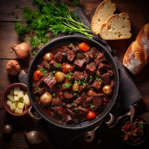 Premium Photo | Boeuf bourguignon