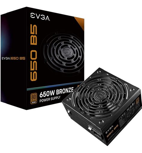 FUENTE DE ALIMENTACION EVGA BQ 650W ATX 80 Plus BRONZE