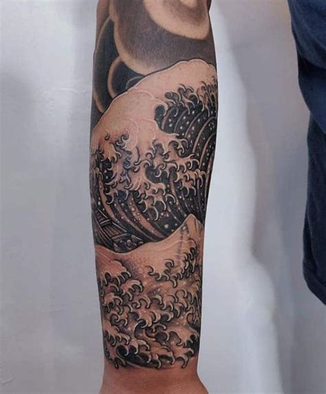 JAPANESE WAVE TATTOO DESIGNS WITH MEANING – Sao Viet