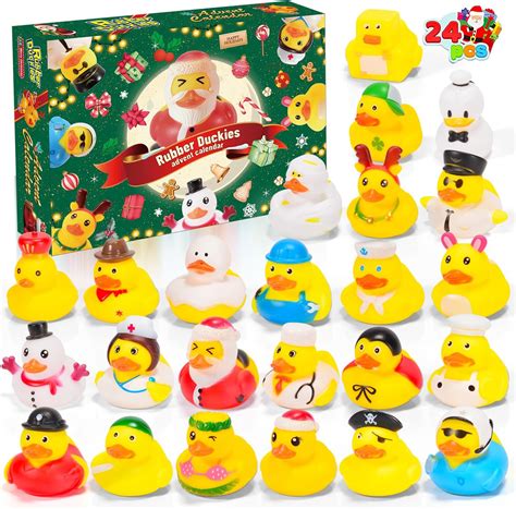 Amazon Sumsync Christmas Advent Calendar Rubber Ducks