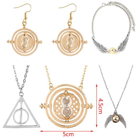 Blowing 6 Pcs Harry Potter Charms Include Harry Potter Chain Necklace