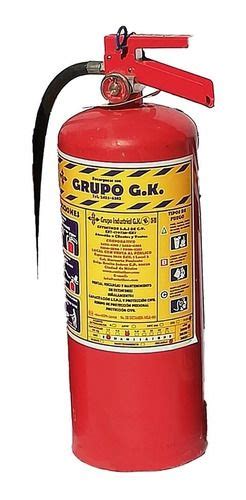 Extintor 6 Kg Extinguidor Pqs Tipo Abc Certificado Responsiv 899 58