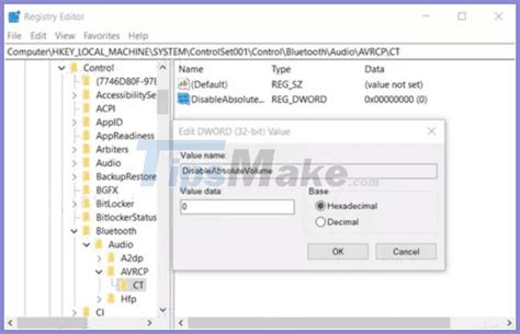 How To Enable Disable Bluetooth Absolute Volume In Windows