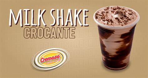 CREMOSO O Melhor Sorvete BLOG Milk Shake Crocante