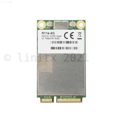 Mikrotik Category 4 4glte Minipci E Card R11e 4g
