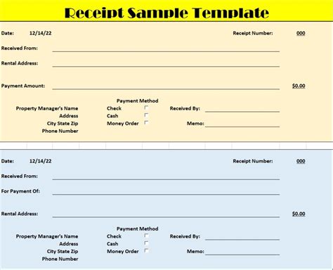 40 Free Receipt Templates Free Report Templates