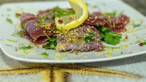 Carpaccio Di Tonno